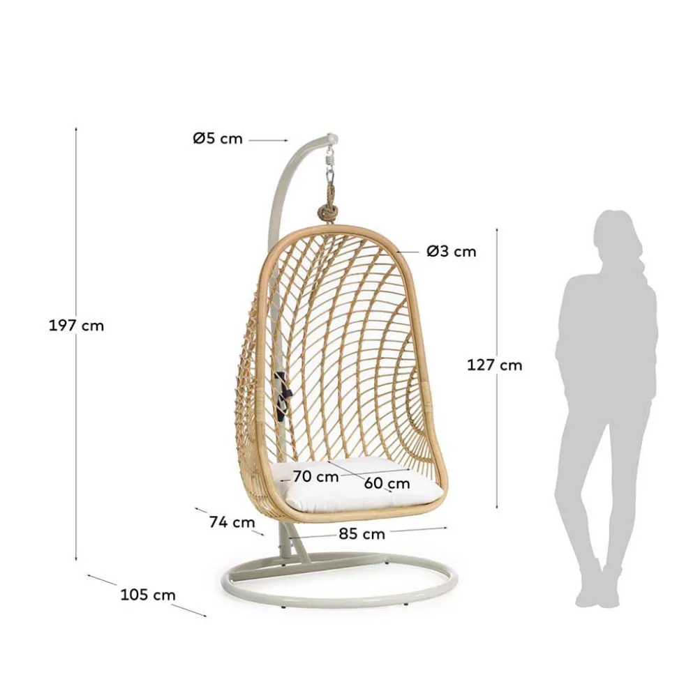 Skandi Design Hängesessel Saltenas
