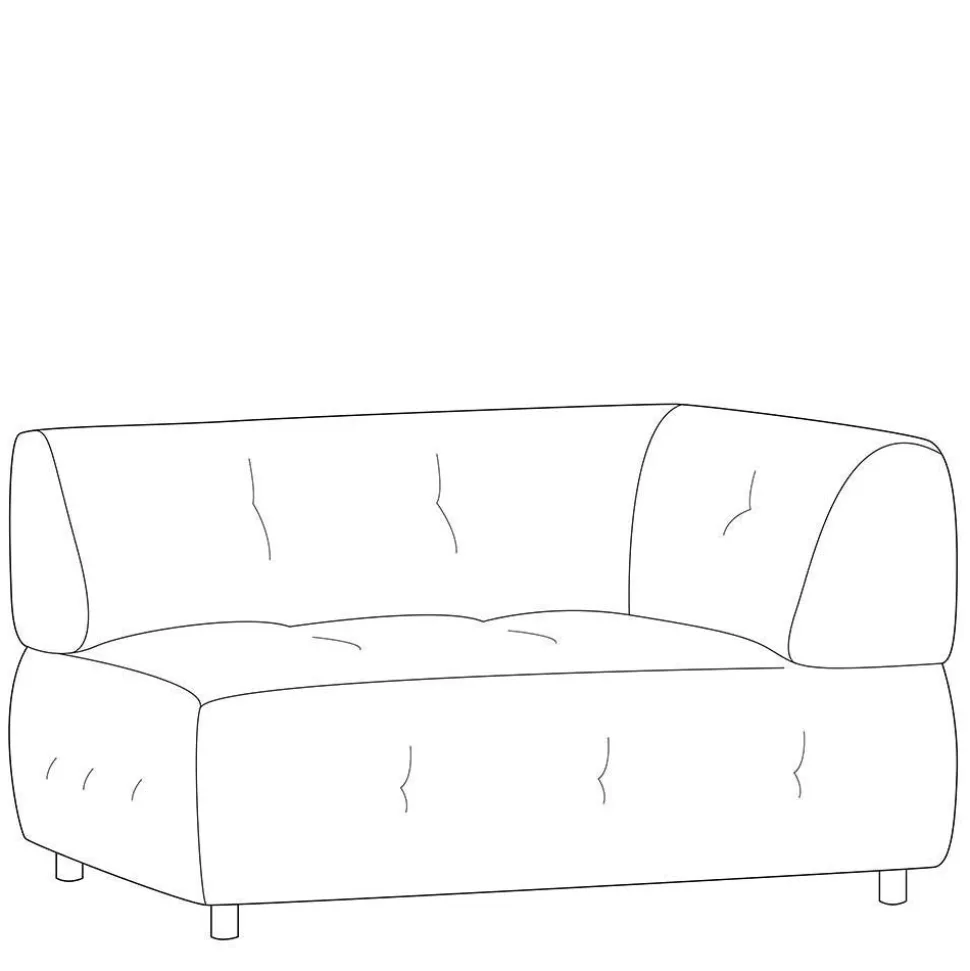 Sofa-Element Blassgrün Grenada