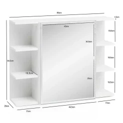 Spiegel Badschrank Lagrosso