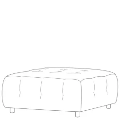 Strukturstoff Hocker Vallino