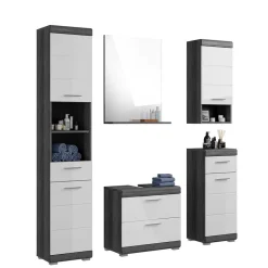 5-teiliges Badezimmermöbel Set Hayoran