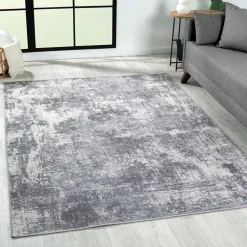 Teppich Grau Blau Nathan