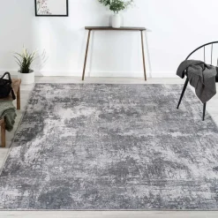 Teppich Grau Blau Nathan