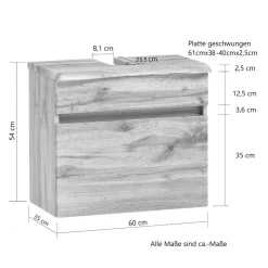 Unterschrank Bad Pegruan