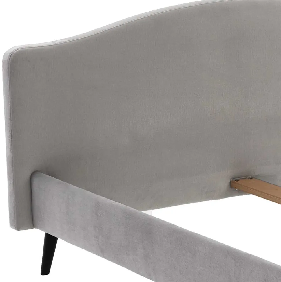Velours Polsterbett Nurez