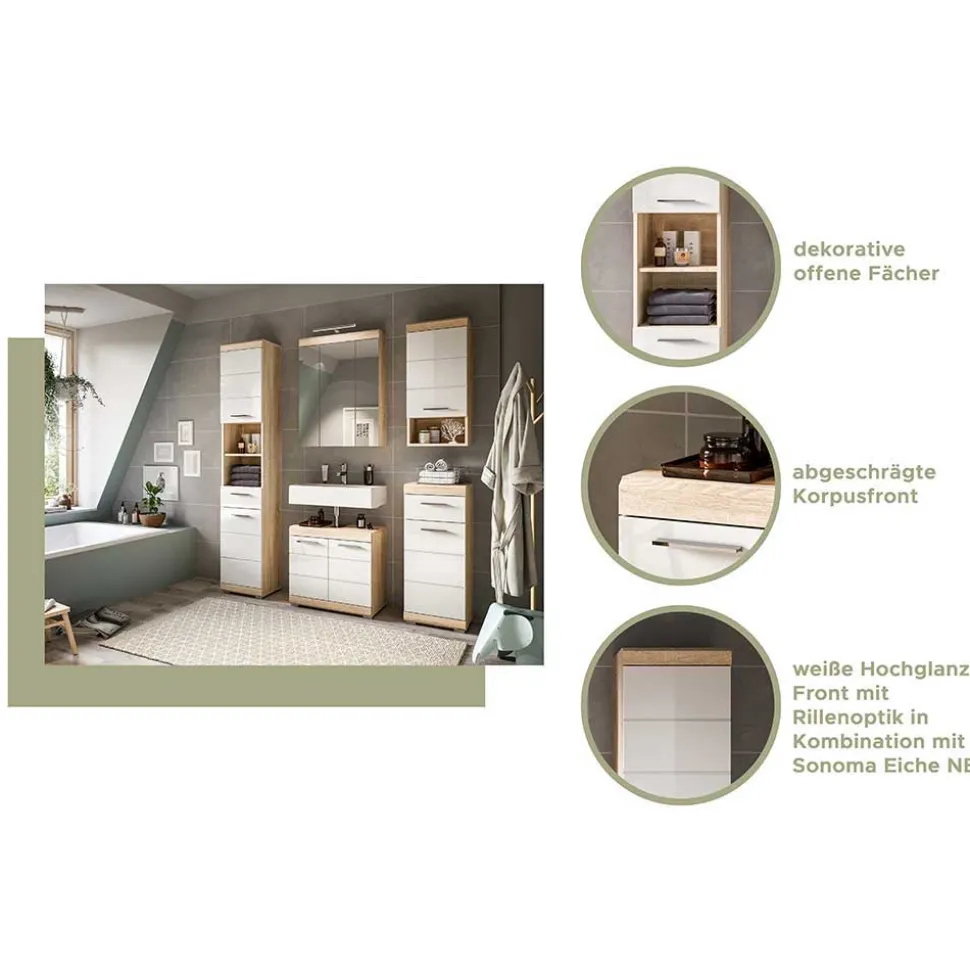 Waschbeckenunterschrank Kwesina