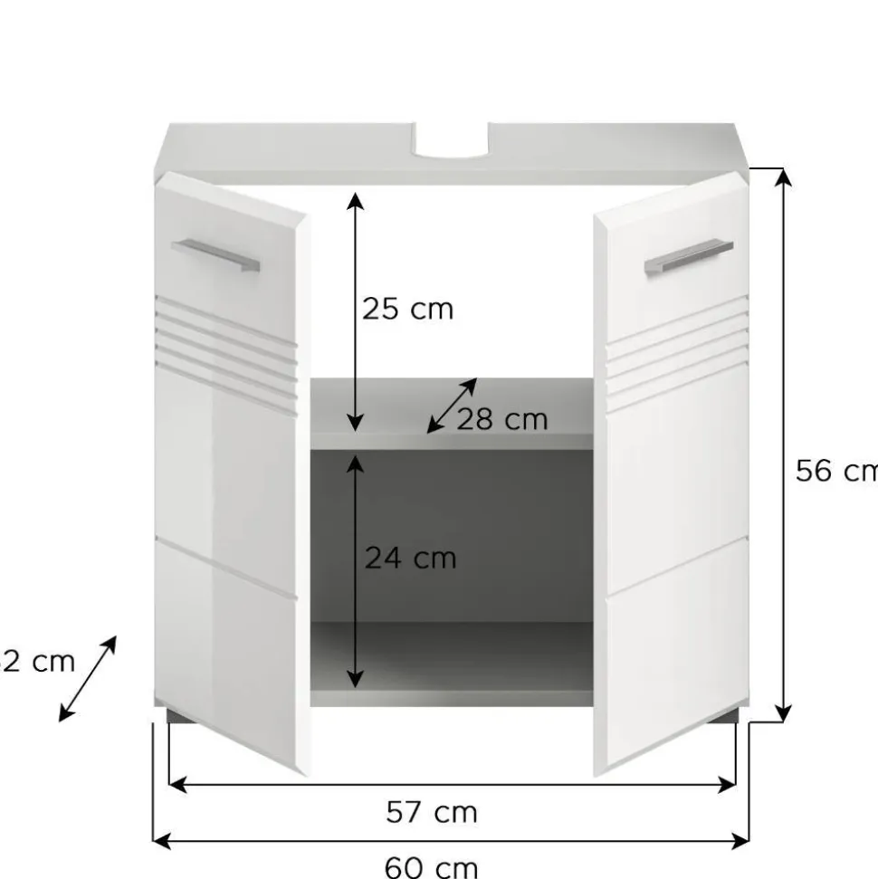 Waschbeckenunterschrank Ladidas