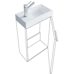 Waschplatz Set Gäste WC Luenza