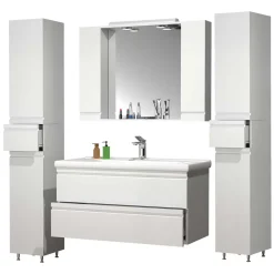 Waschplatz Set mit Spiegelschrank Valtte