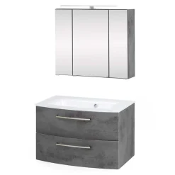 Waschtisch und Spiegelschrank Sastiza