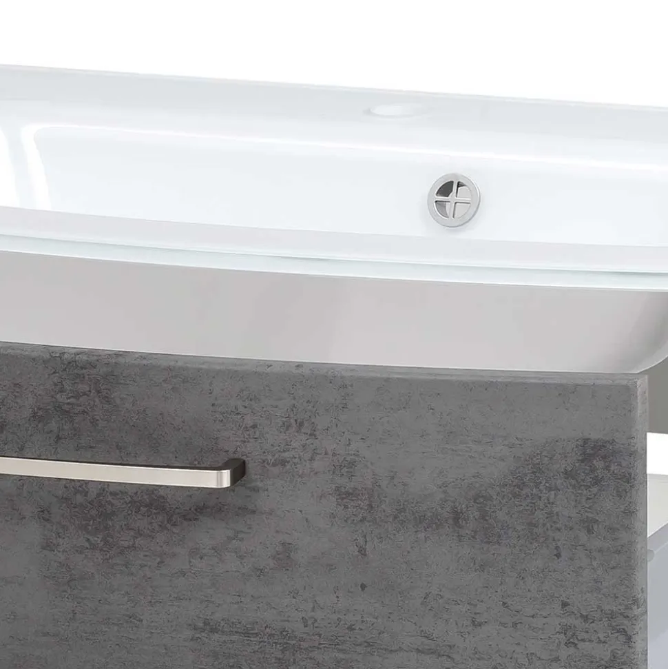 Waschtisch und Spiegelschrank Sastiza