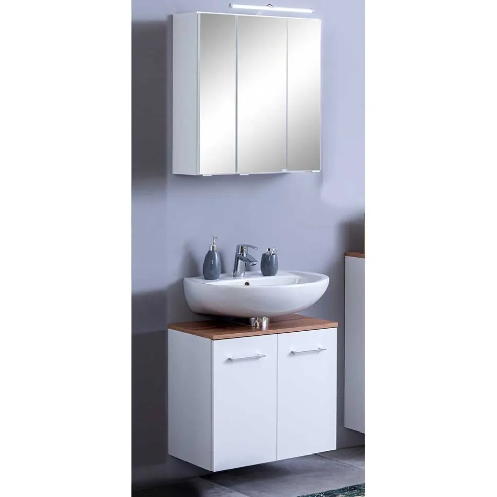 Waschtisch und Spiegelschrank Vehina