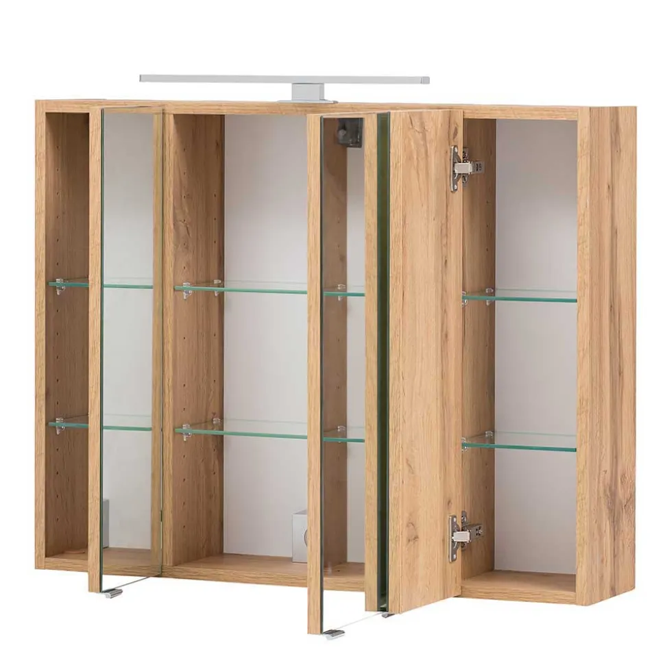 Waschtisch und Spiegelschrank Ruliand