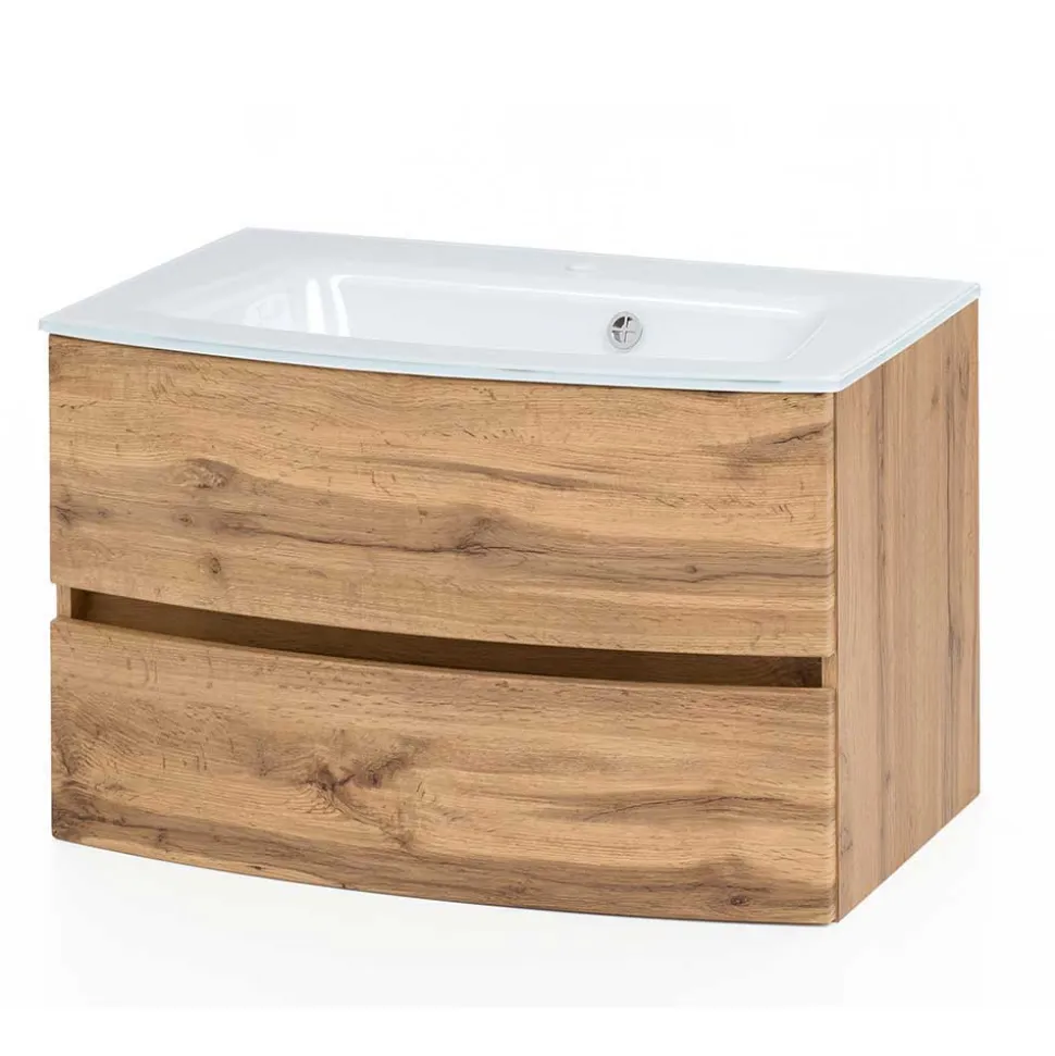 Waschtisch und Spiegelschrank Ruliand