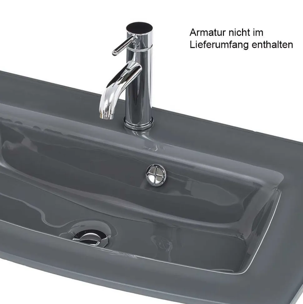 Waschtisch und Spiegelschrank Isdrina