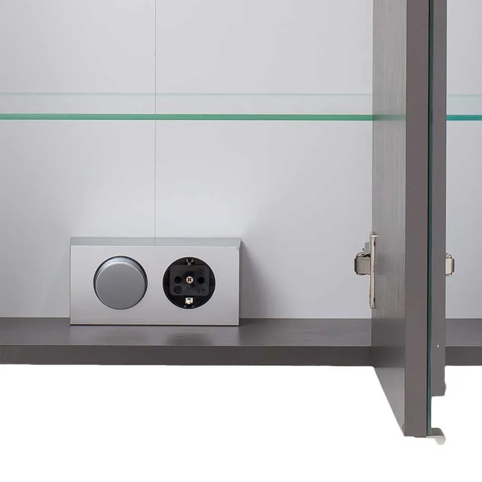 Waschtisch und Spiegelschrank Isdrina