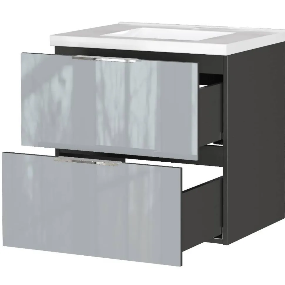 Waschtischschrank mit Becken Javolena