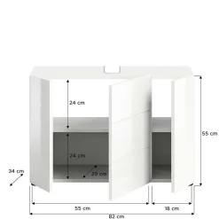 Waschtischunterschrank Adeass