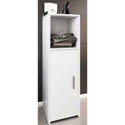 Weißer Badseitenschrank Vimalta