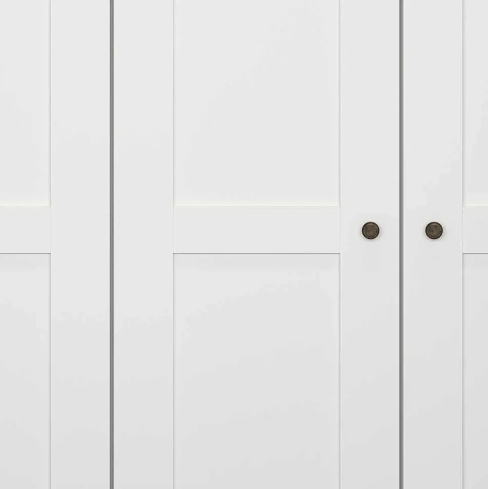Weißer Schlafzimmerschrank Tudana