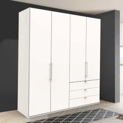Weißer Schlaufraumschrank Emiliano
