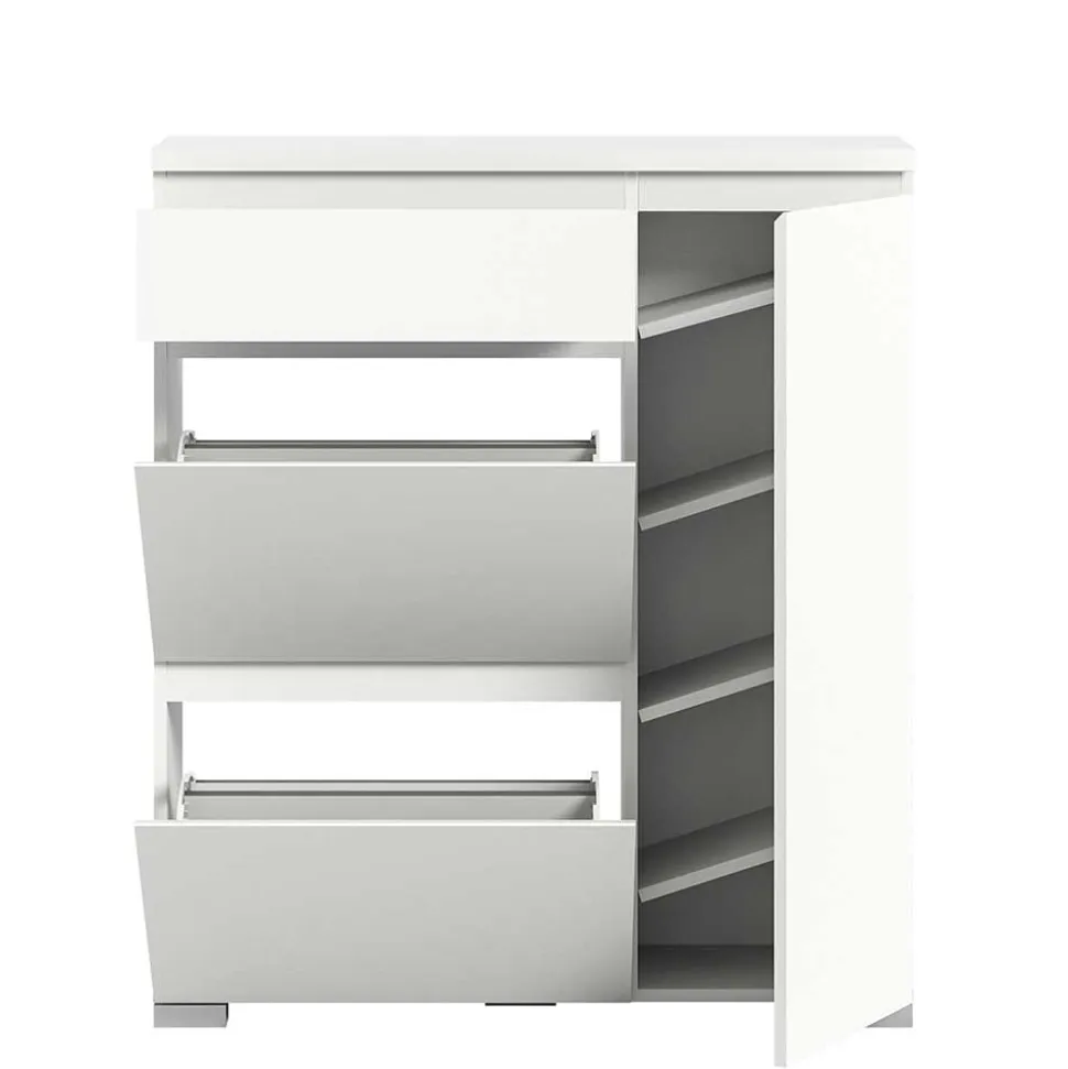 Weißer Schuh Schrank Filicudio