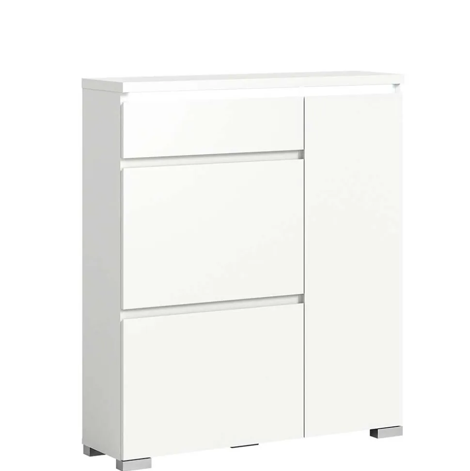 Weißer Schuh Schrank Filicudio