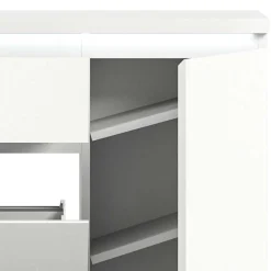 Weißer Schuh Schrank Filicudio