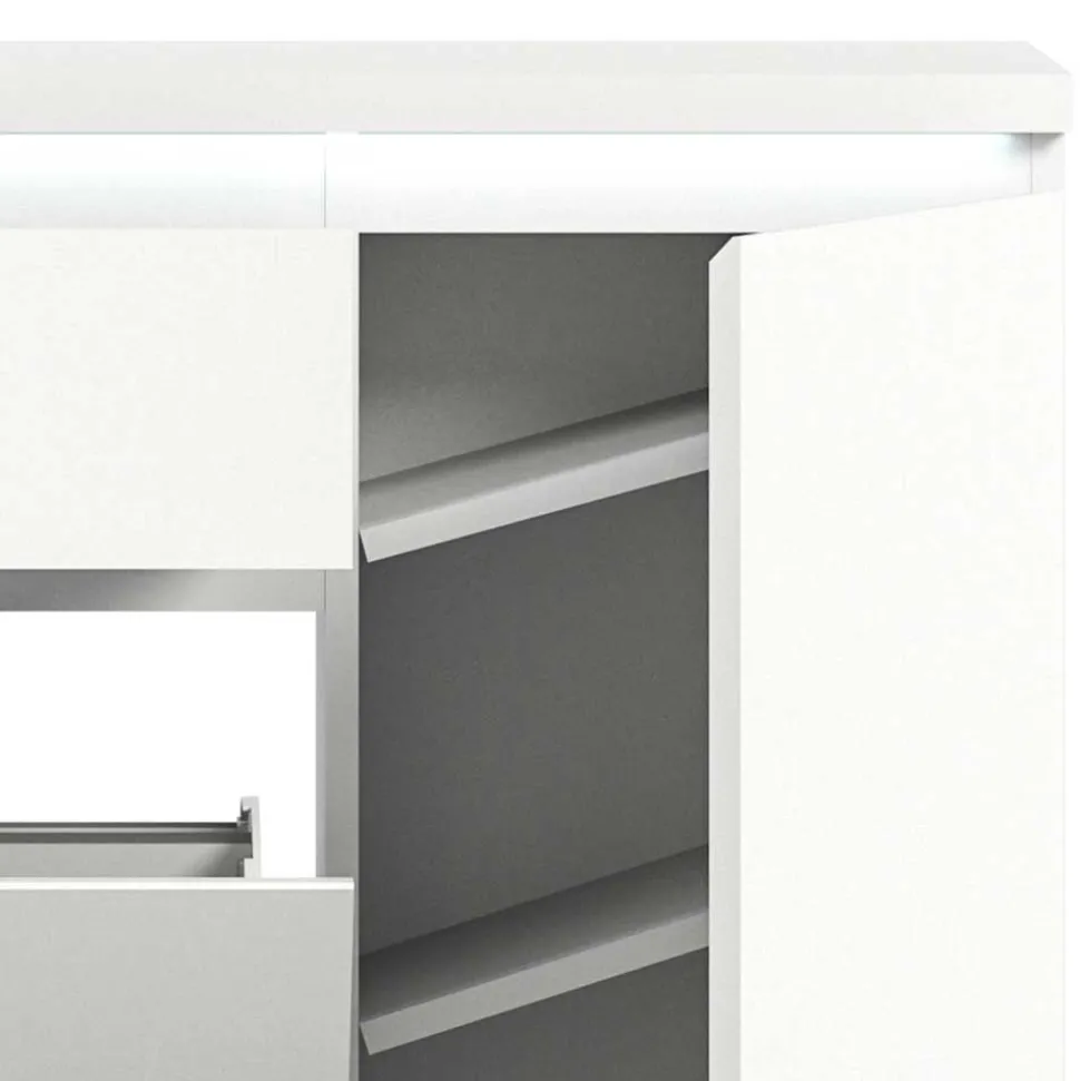 Weißer Schuh Schrank Filicudio
