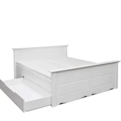 Weißes Bett Vomano