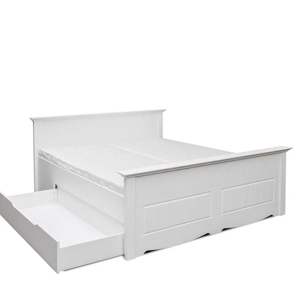 Weißes Bett Vomano
