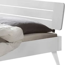 Weißes Doppelbett Sharay