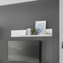 Weißes Wandregal 150 cm Paros