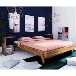 Wildeiche Bett Carilla