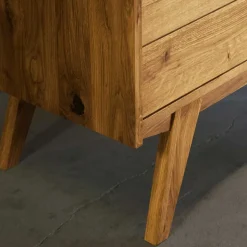 Wildeiche Doppelbett Carilla