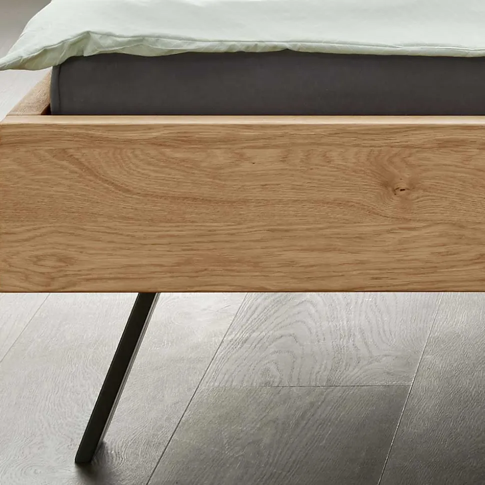 Wildeiche Doppelbett Snaucia