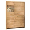 Wildeiche Highboard Divrina