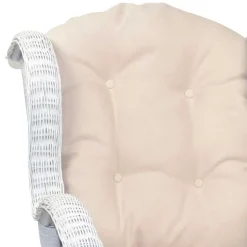 Wintergarten Sessel mit Hocker Lively
