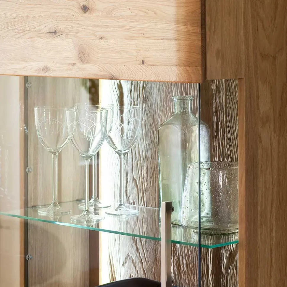Wohnwand Vitrine Lamanda