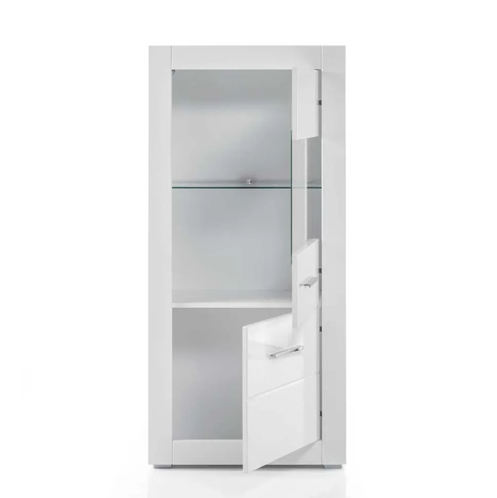 Wohnwand Vitrine Triango