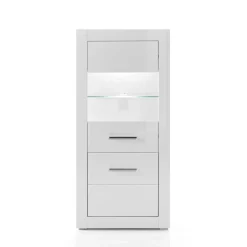 Wohnwand Vitrine Triango