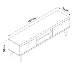 Wohnzimmer Anbauwand Levanca