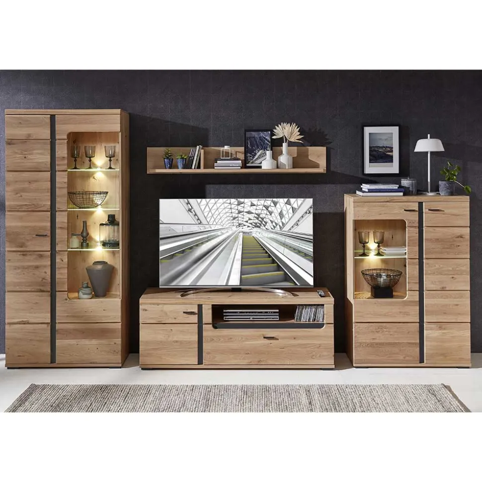 Wohnzimmer Anbauwand Sebetino