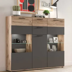 Wohnzimmer Highboard Plestna