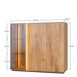 Wohnzimmer Highboard Rusaly