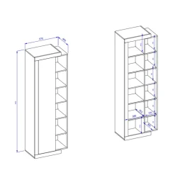 Wohnzimmer Schrank Prismo