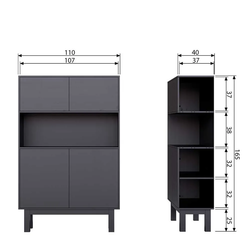 Wohnzimmer Schrank Vreino