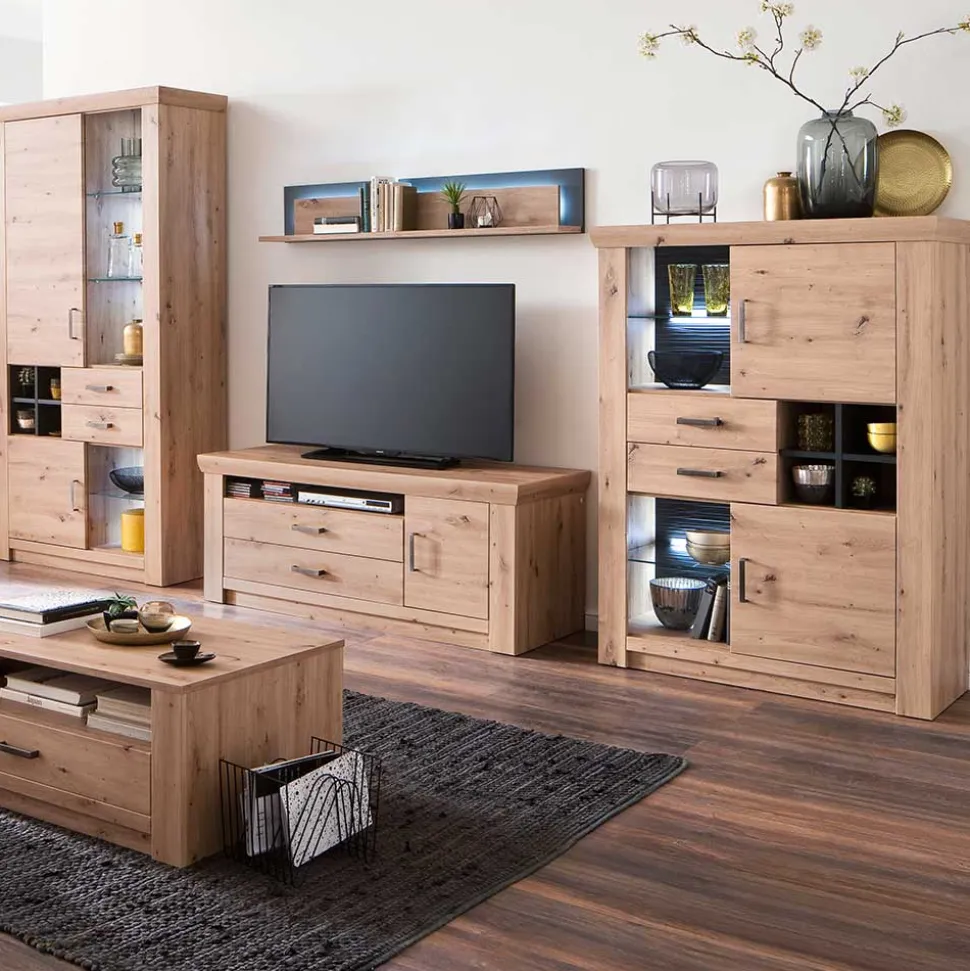 Wohnzimmer Schrankwand Tridovina
