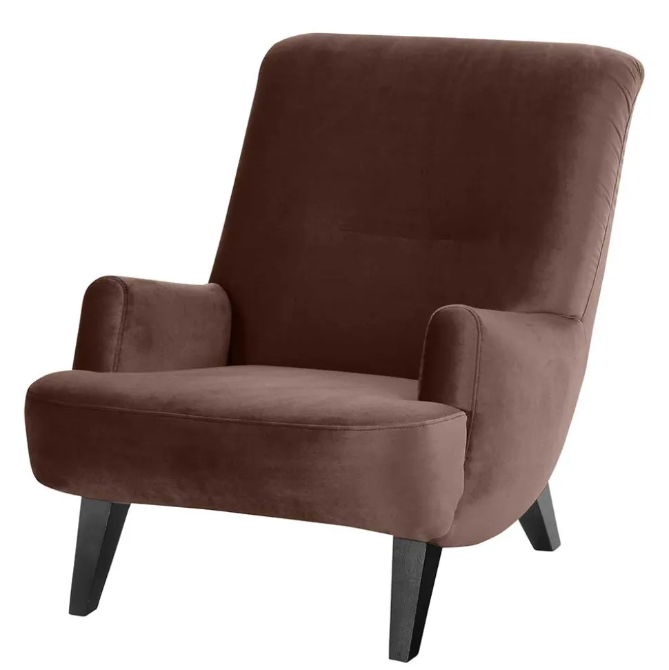 Wohnzimmer Sessel braun Perlos