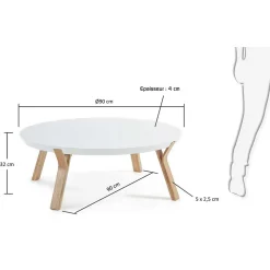 Wohnzimmer Tisch Crenada
